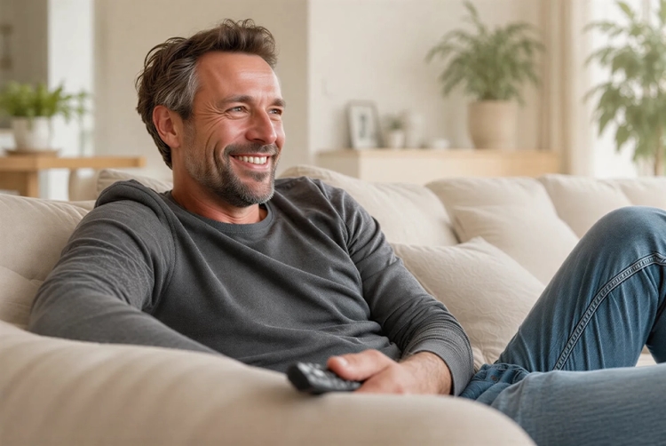 medium-tv-gebruik-man-lachen