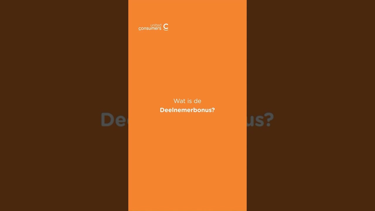 Video: Deelnemerbonus