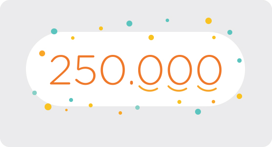 250.000 verzekerden gepasseerd via onze zorgverzekering