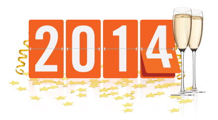 Gelukkig Nieuwjaar! De beste wensen voor 2014